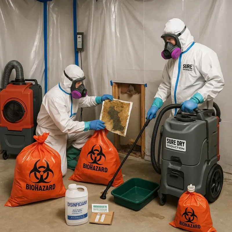 Contaminated Water Handling Protocols process in Haskell County, OK